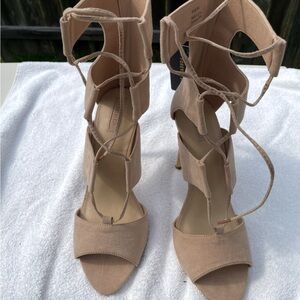 Forever 21 Lace-Up Heels